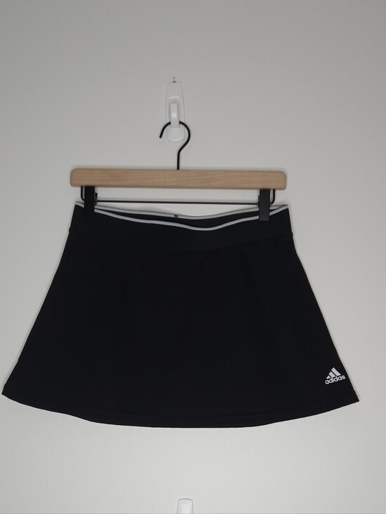 adidas Other - adidas Black Skater Tennis Skirt with White Trim